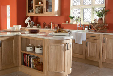 Kitchen as Kinsale Natural Oak