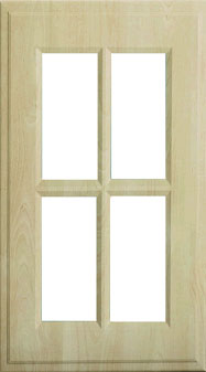 A-Clear Glass Venetian Maple