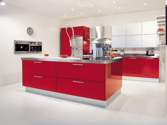 Parapan, red kitchen display