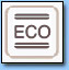 Oven symbol for eco energy saving setting