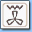 Oven symbol for fan grill